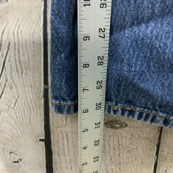 Levi’s Original 501 Straight Leg Button Fly Blue Jeans Mens Sz 44 x 30 - Picture 10 of 13